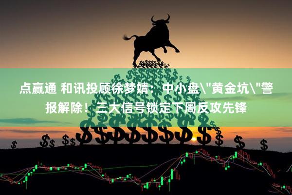 点赢通 和讯投顾徐梦婧：中小盘